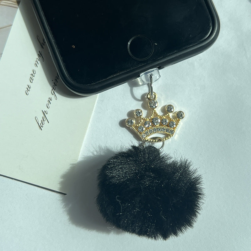 Mobile Phone Charging Port Dust Protection Cap – Lightning Compatible USB-C Dust Plug Charm