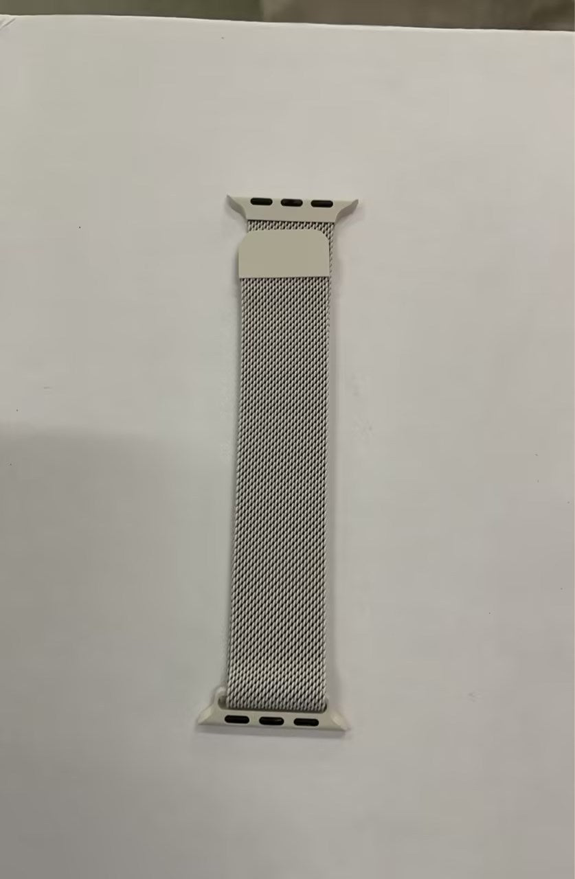 Stainless steel mesh bracelet with Milanese loop metal watch strap for Apple Watch 38/40/42/44mm