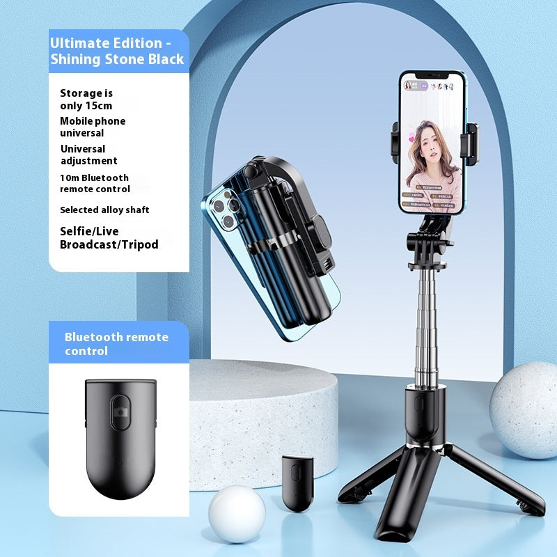 Selfie Stick Camera Bluetooth Floor Tripod