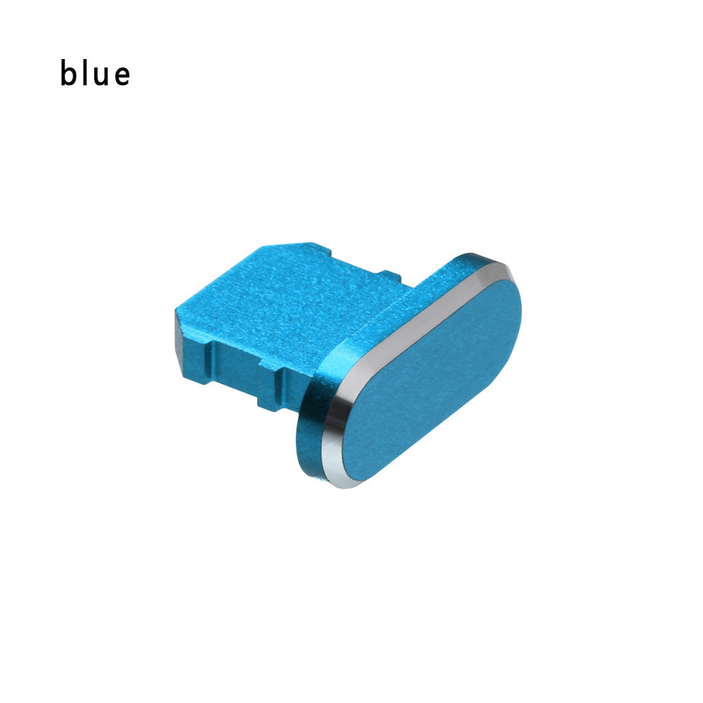 Aluminum Dust Plug for iPhone Charging Port