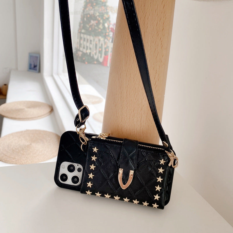 Messenger Card Wallet Phone Case