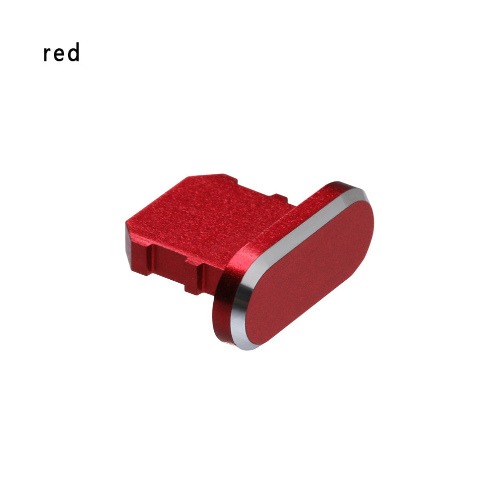 Aluminum Dust Plug for iPhone Charging Port