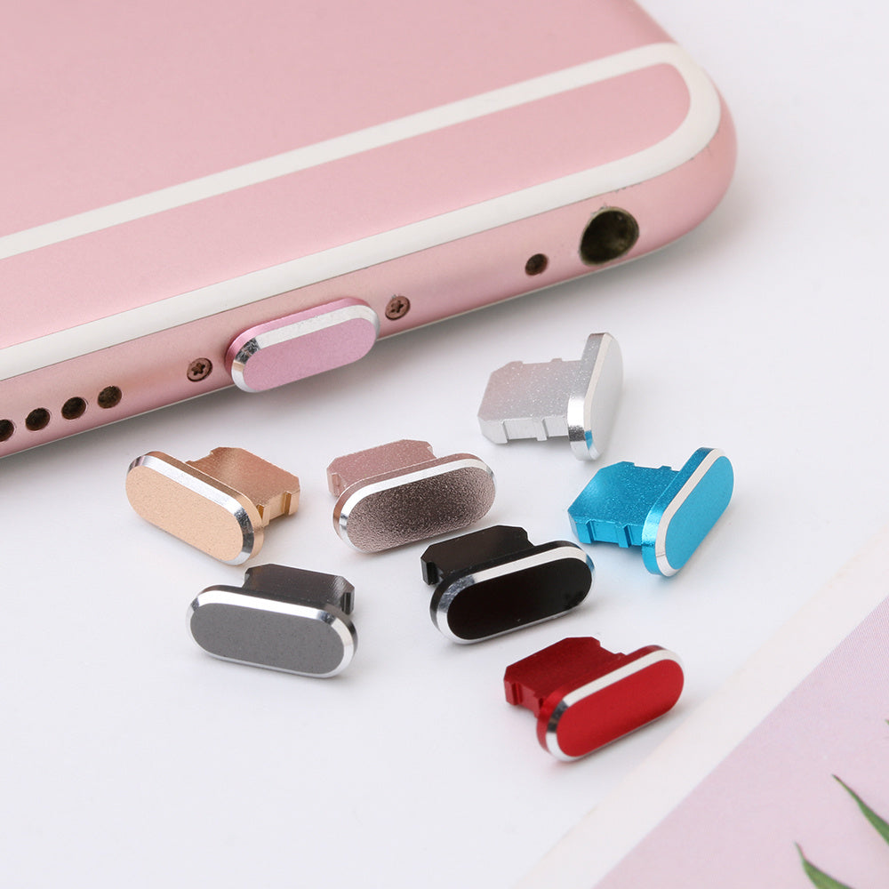 Aluminum Dust Plug for iPhone Charging Port