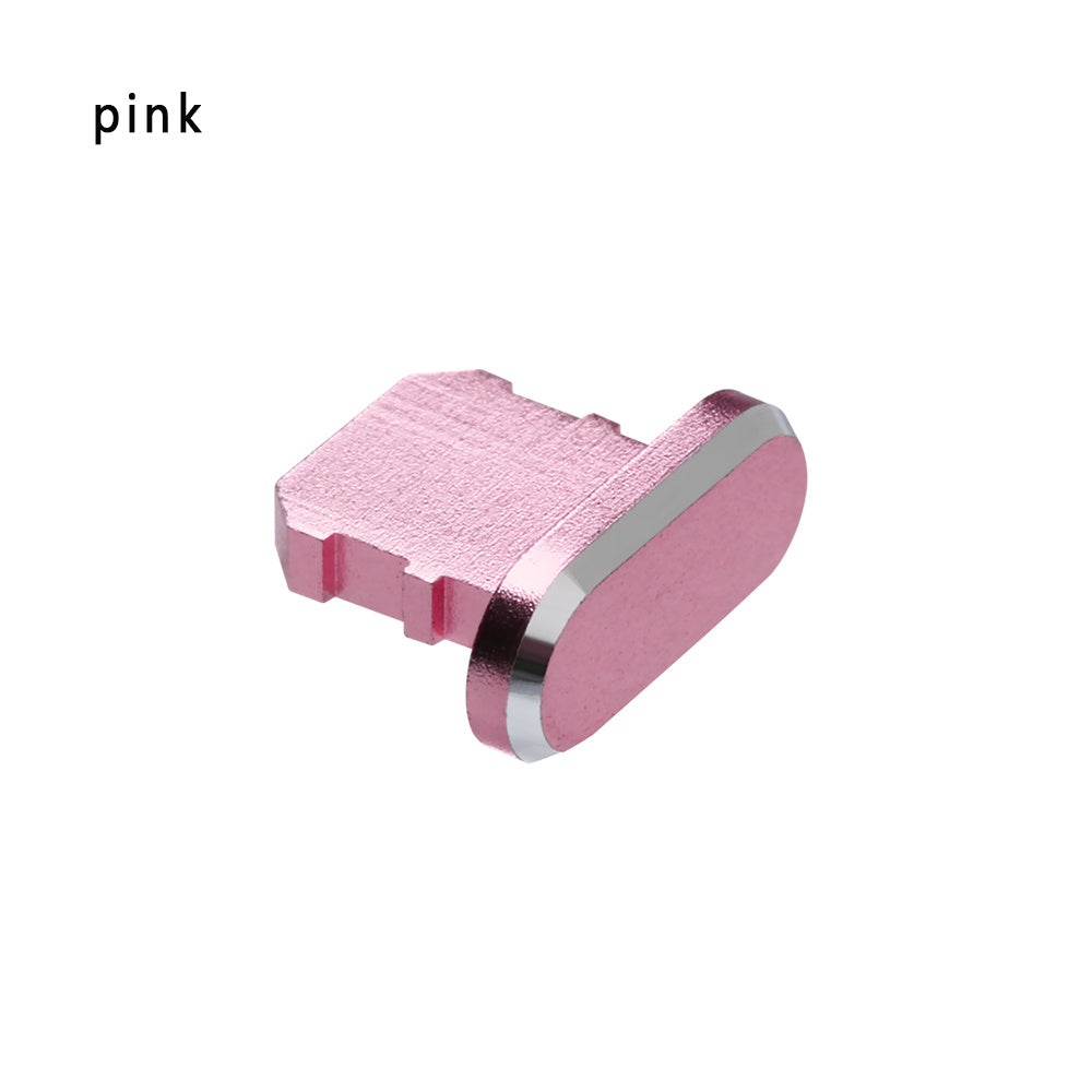 Aluminum Dust Plug for iPhone Charging Port
