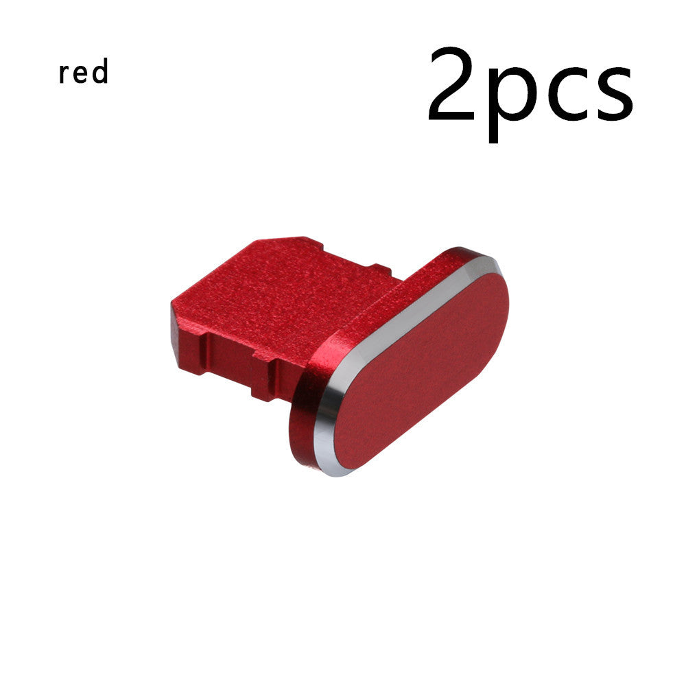 Aluminum Dust Plug for iPhone Charging Port