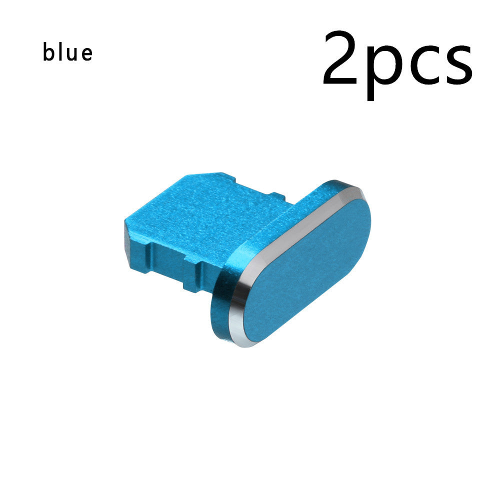 Aluminum Dust Plug for iPhone Charging Port