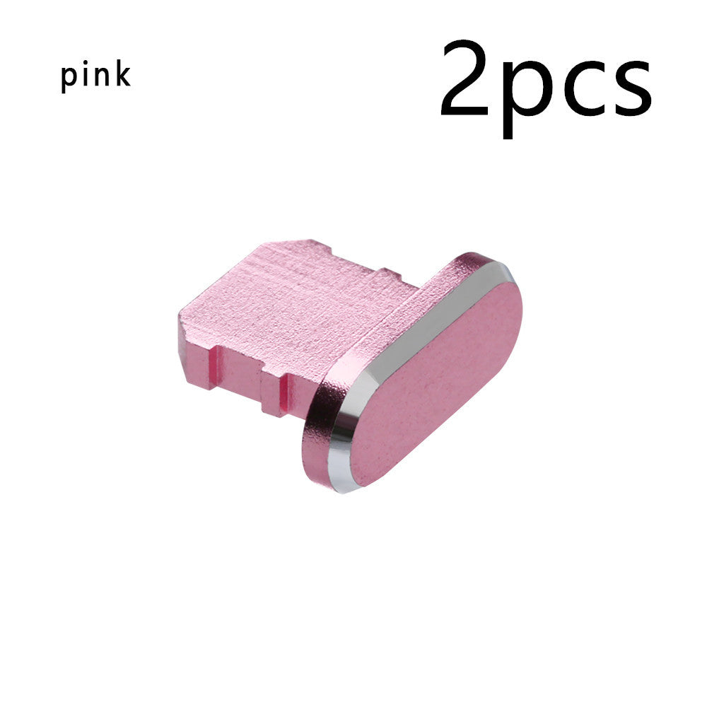 Aluminum Dust Plug for iPhone Charging Port