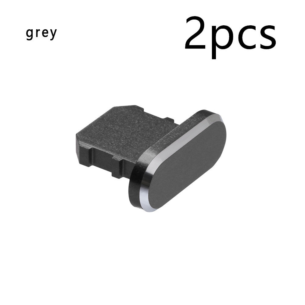 Aluminum Dust Plug for iPhone Charging Port