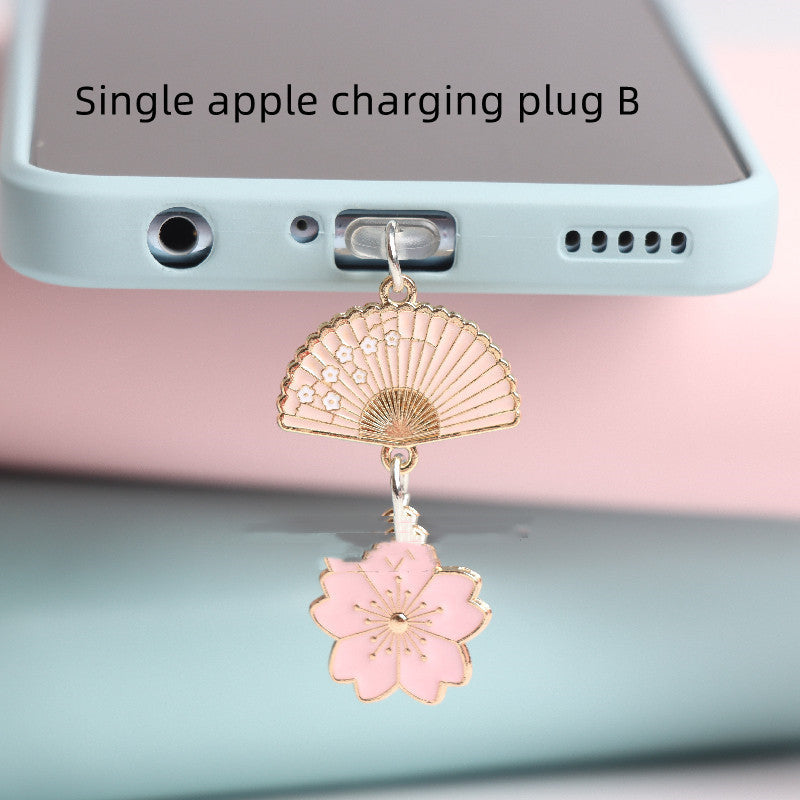 Super cute dust plug charm for iPhone Type C