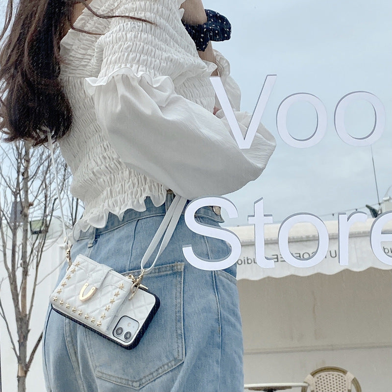Messenger Card Wallet Phone Case