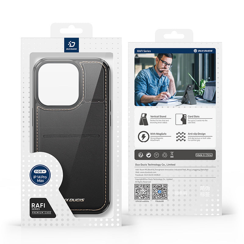 Magnetic Card Holder Phone Case Protective Sleeve