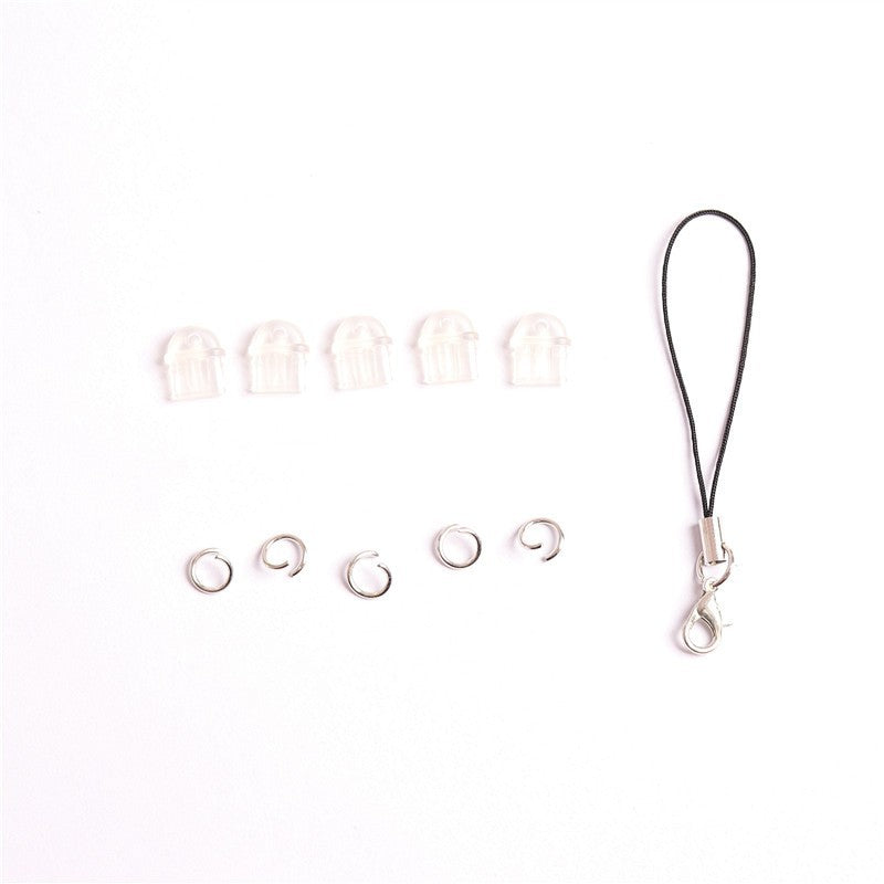 Set of DIY Accessories Phone Headset Hole Dust Plugs