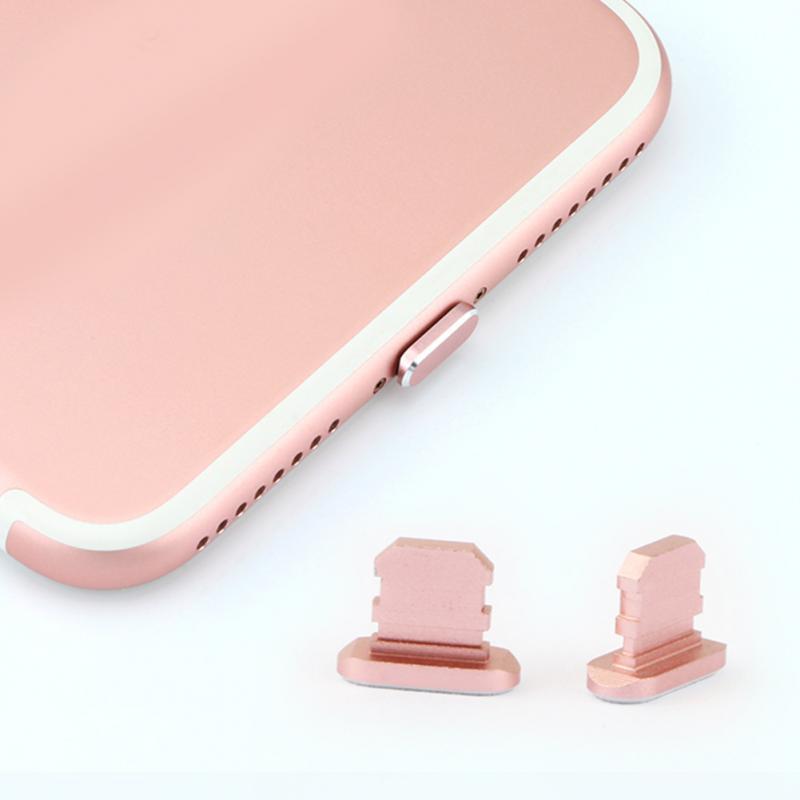 Aluminum Dust Plug for iPhone Charging Port
