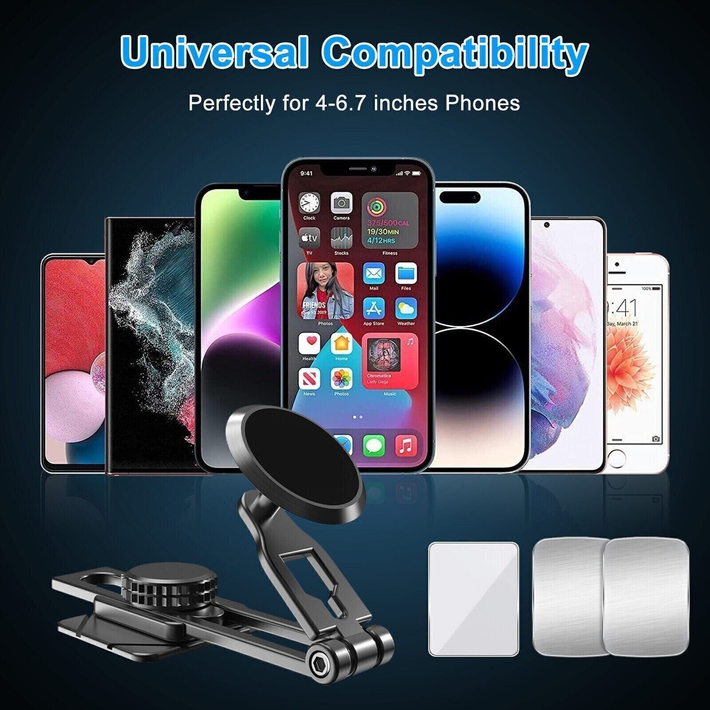 360° Magnetic Car Phone Holder