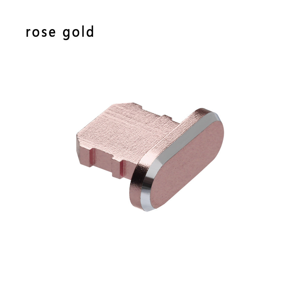 Aluminum Dust Plug for iPhone Charging Port