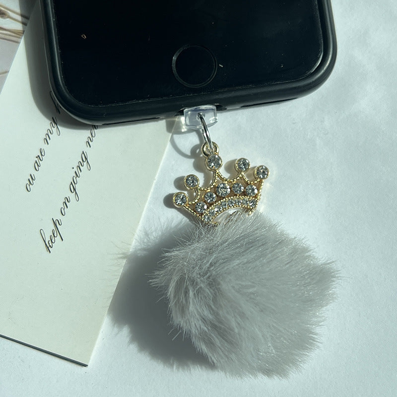 Mobile Phone Charging Port Dust Protection Cap – Lightning Compatible USB-C Dust Plug Charm