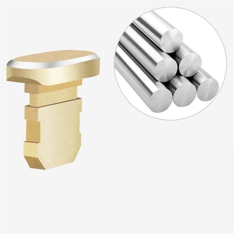 Universal Mobile Phone Charging Port Dust Plug – Aluminum Alloy USB C Port Plug Cover