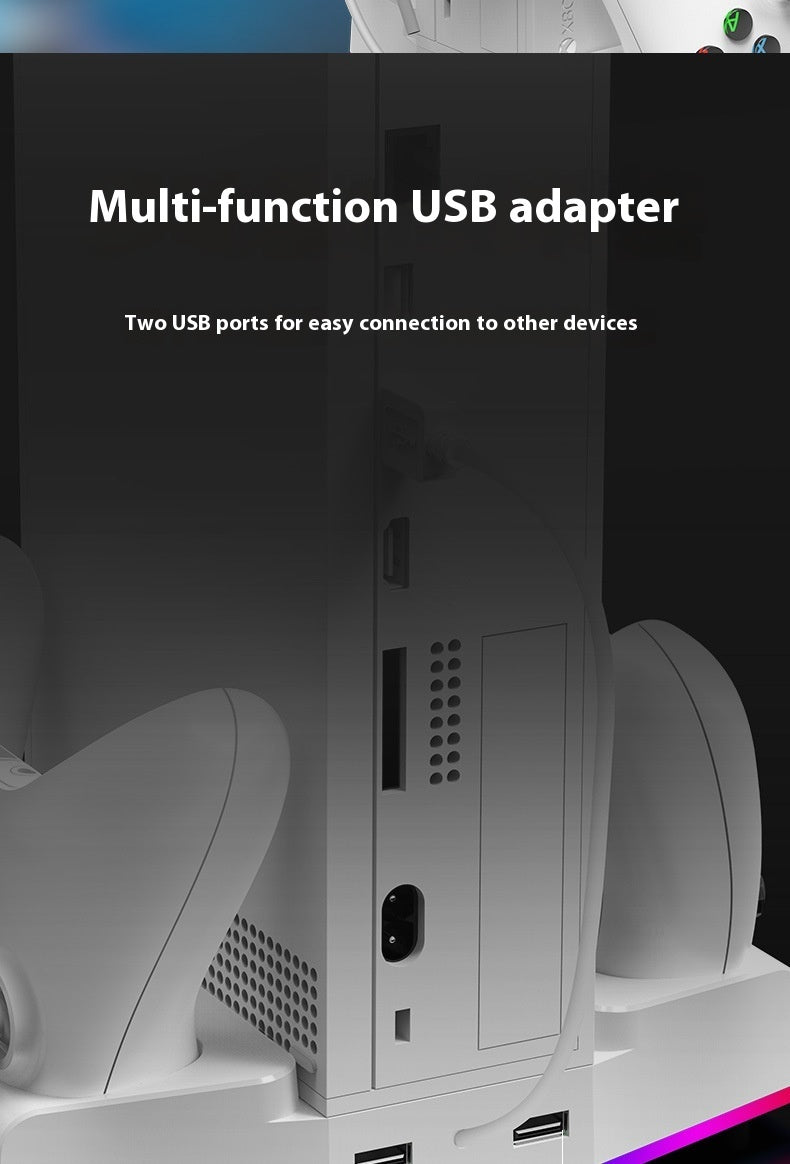 Stay cool and stylish with the Host Multi-function Charging Cooler Pad Fan for Xbox Series S!