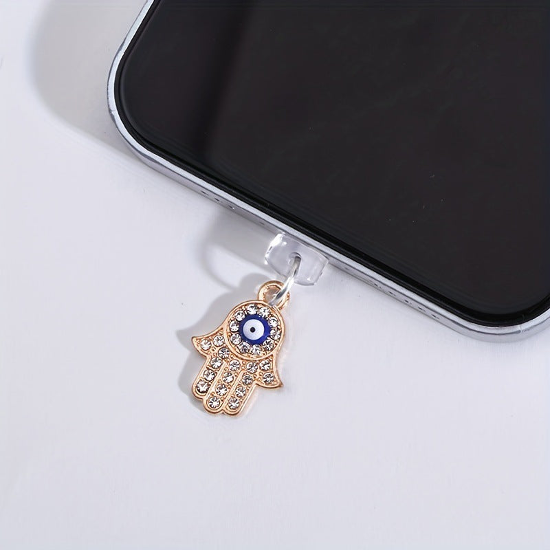 Integrated Type-C charging port for iPhones with anti-dust micro USB