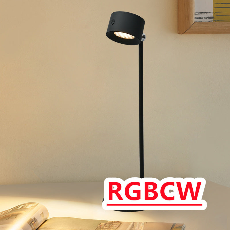 LED Desk Lamp with Magnetic Base, 360° Rotation & Touch Control