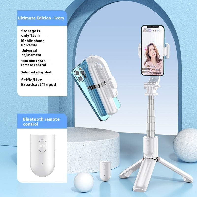Selfie Stick Camera Bluetooth Floor Tripod