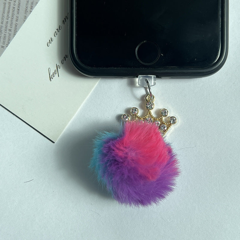 Mobile Phone Charging Port Dust Protection Cap – Lightning Compatible USB-C Dust Plug Charm