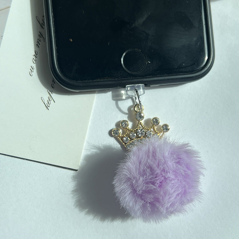 Mobile Phone Charging Port Dust Protection Cap – Lightning Compatible USB-C Dust Plug Charm
