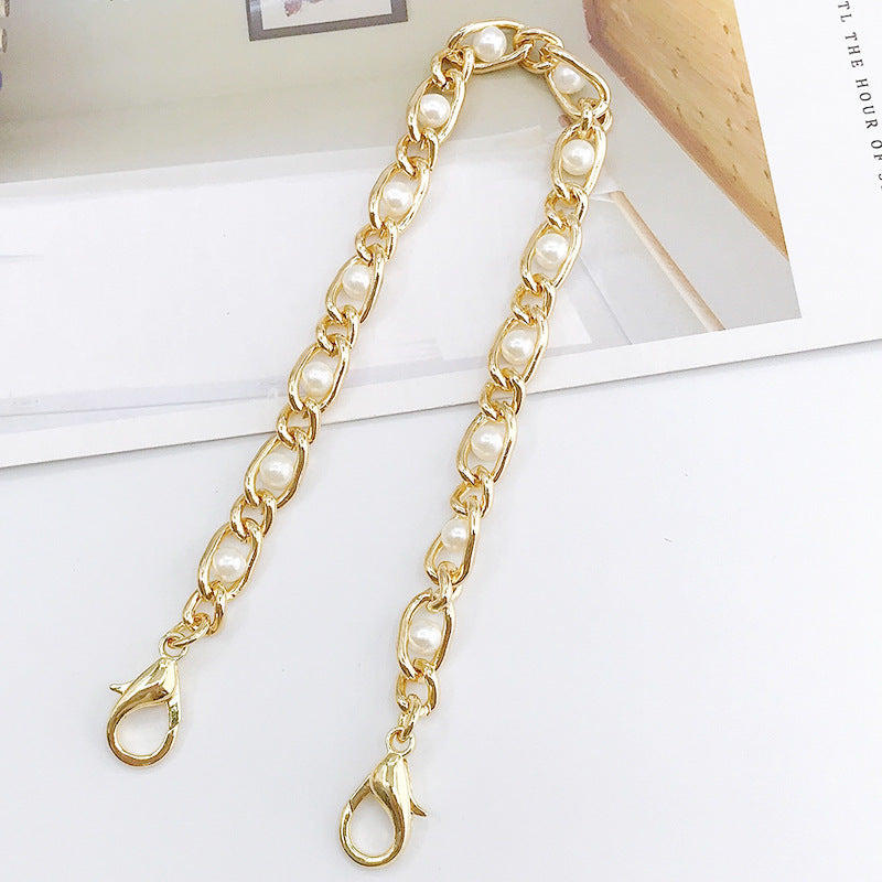 New Pearl Chain Diy Phone Case Ornament Bag Shoulder Strap Crossbody