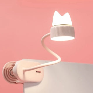 LED Desk Lamp USB Charging Folding Clip Light