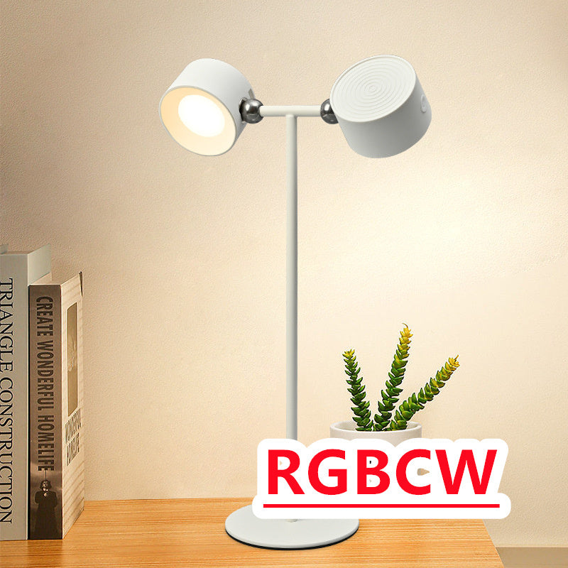 LED Desk Lamp with Magnetic Base, 360° Rotation & Touch Control
