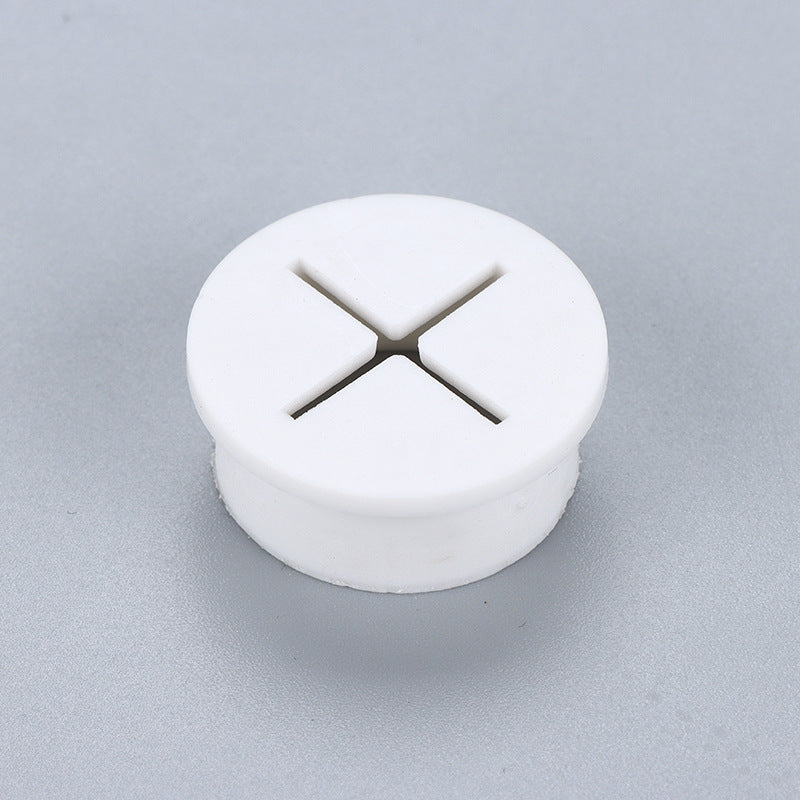 Soft Silicone Wire Hole Cover - Cross Hole Rubber Dust Plug