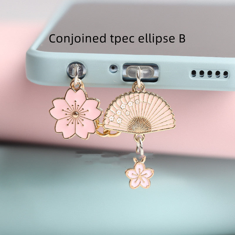 Super cute dust plug charm for iPhone Type C
