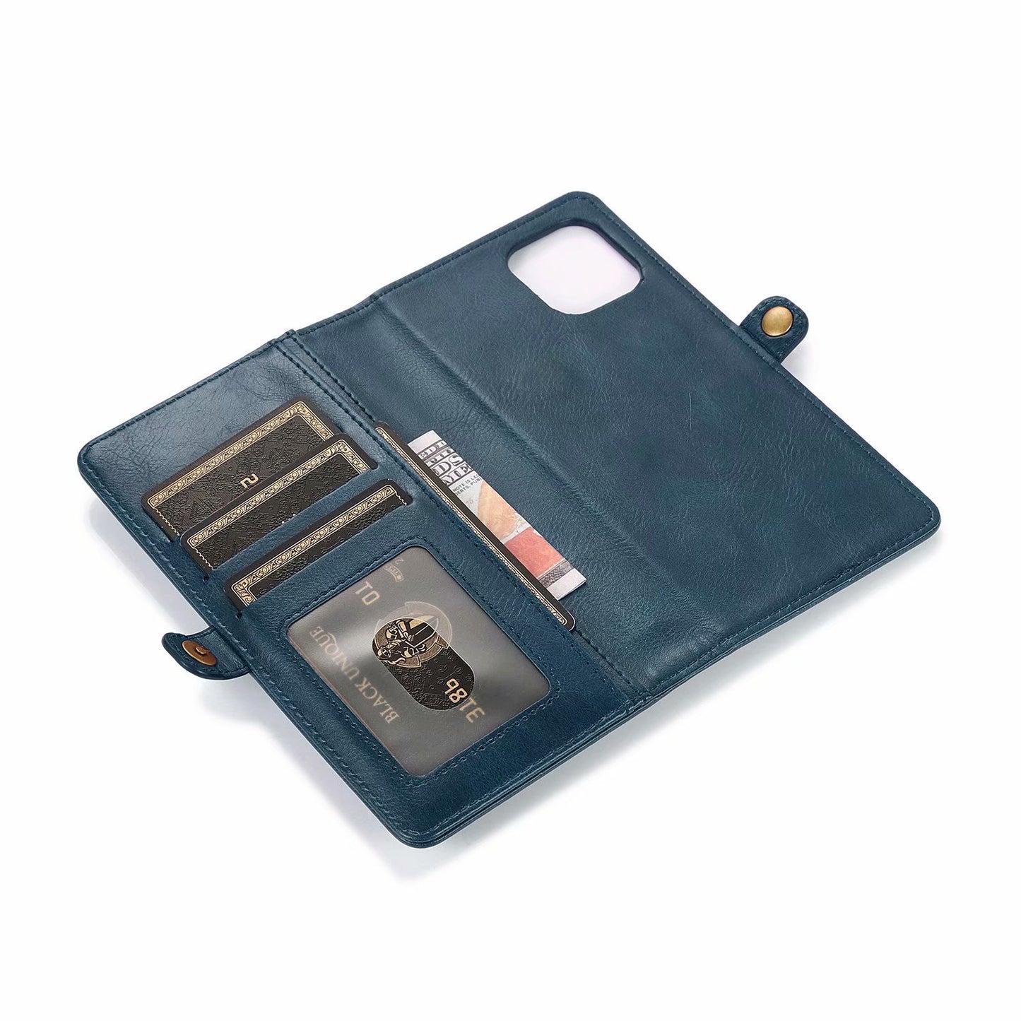 Leather Wallet Folding Phone Case