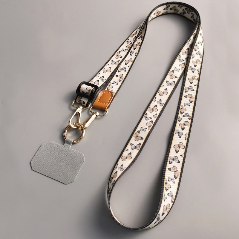 Universal crossbody cell phone strap for everyday use