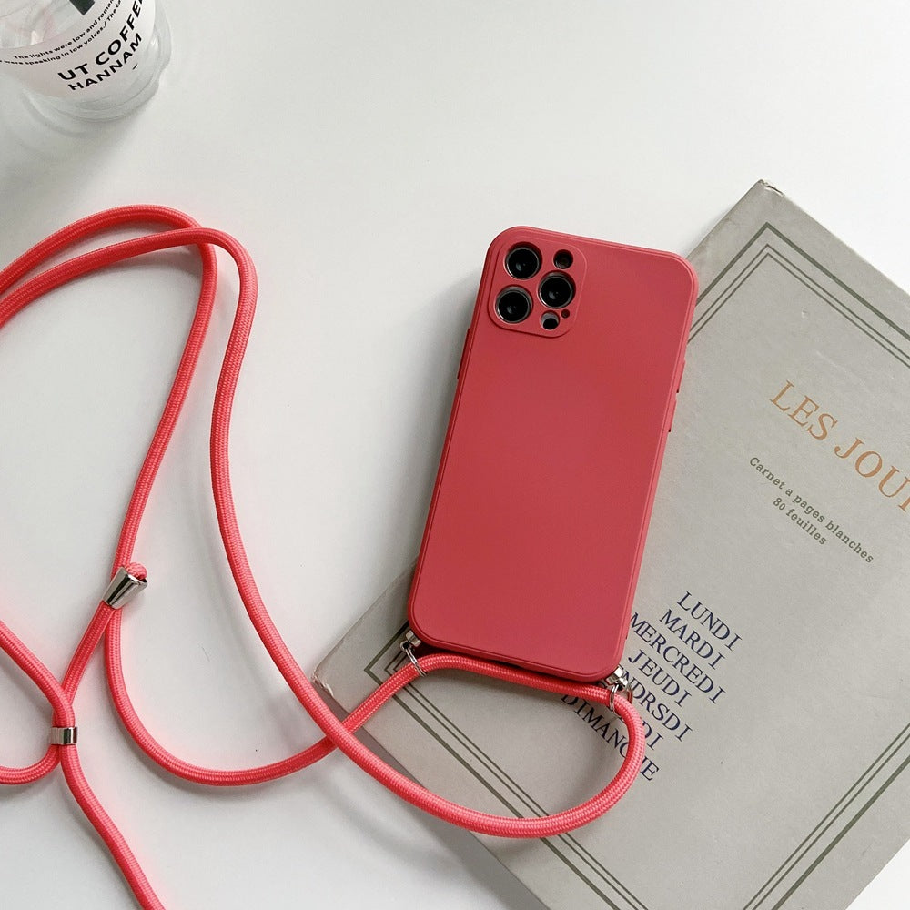 Crossbody phone case with strap for hands-free convenience