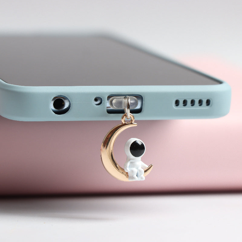 Adorable phone dust stopper adds charm and protection