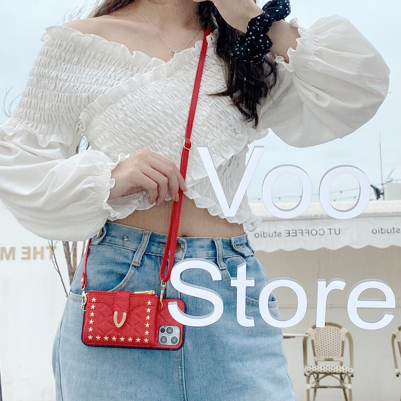Messenger Card Wallet Phone Case