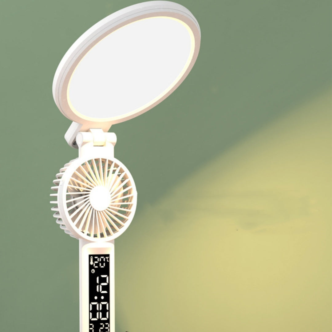 Desk lamp with USB port for plug-in use