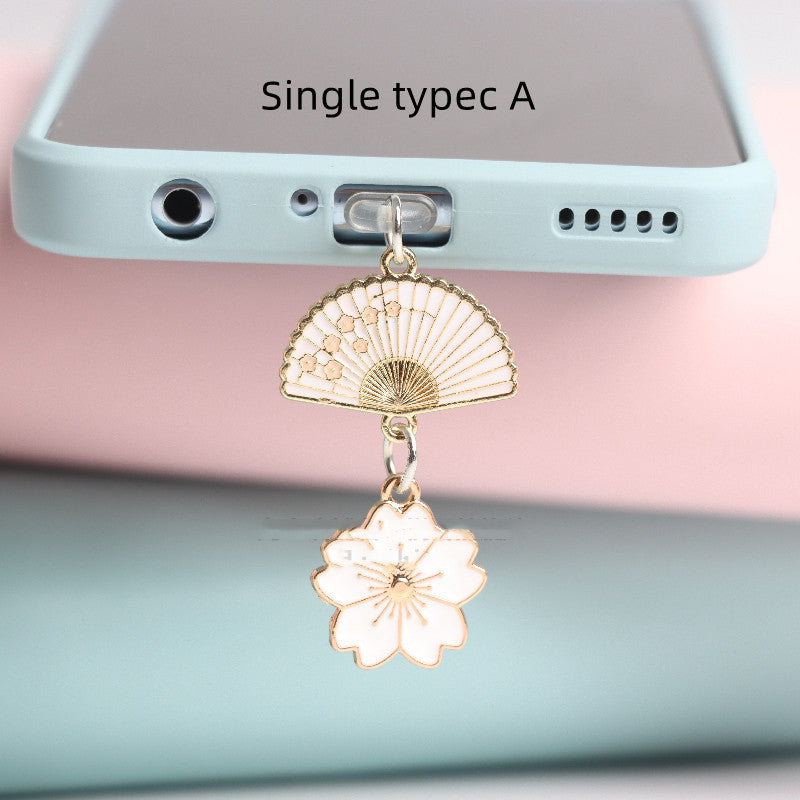 Super cute dust plug charm for iPhone Type C