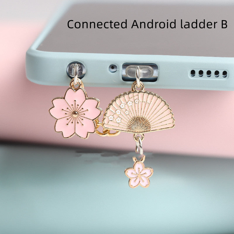 Super cute dust plug charm for iPhone Type C