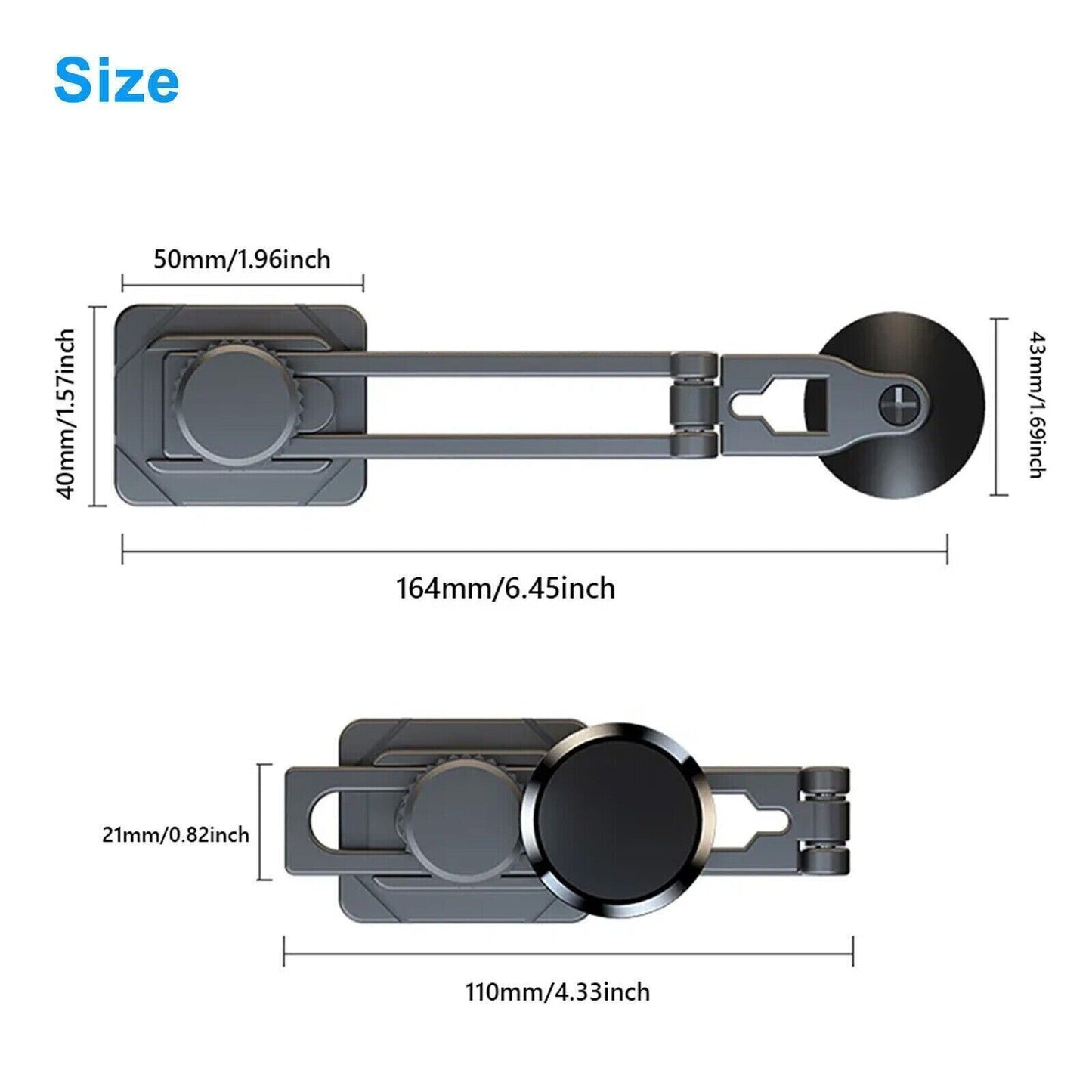 360° Magnetic Car Phone Holder