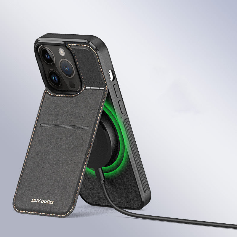 Magnetic Card Holder Phone Case Protective Sleeve