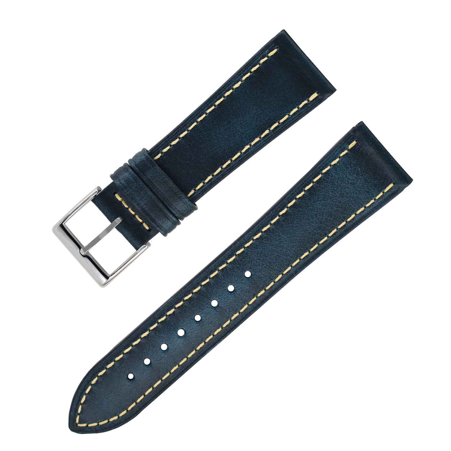 Soft Premium Leather Watch Strap – Sleek, Classy Design (20mm / 22mm / 24mm)