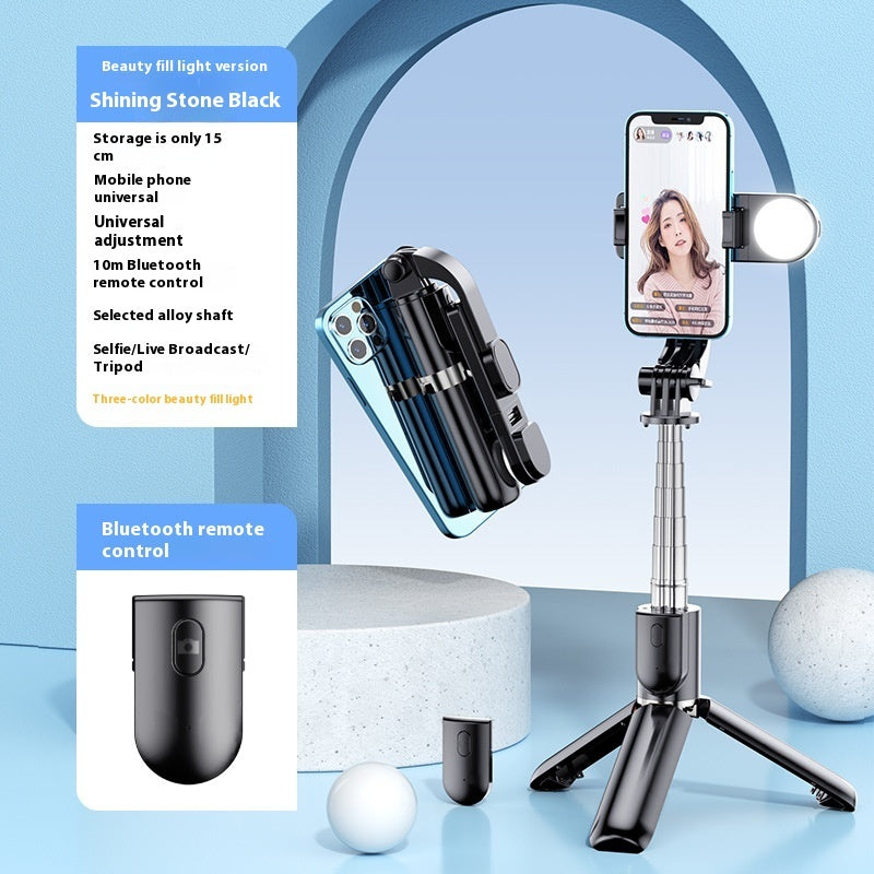 Selfie Stick Camera Bluetooth Floor Tripod