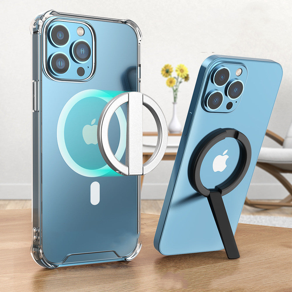 Hollow design phone stand prevents overheating and allows easy charging