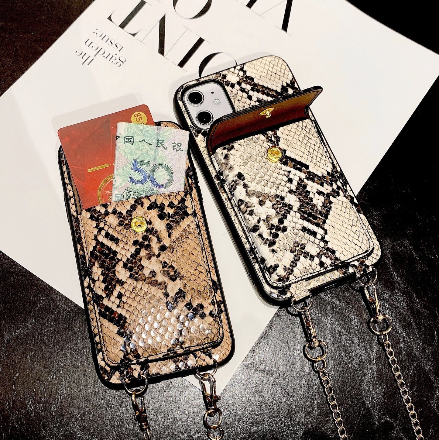 Crossbody phone strap holder case for iPhone