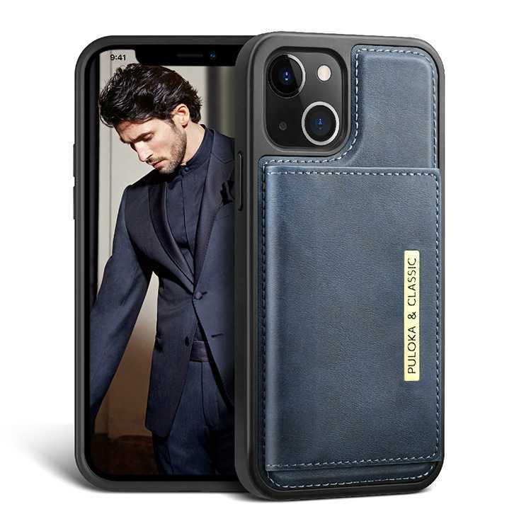 Leather card holder wallet case for iPhone Pro Max