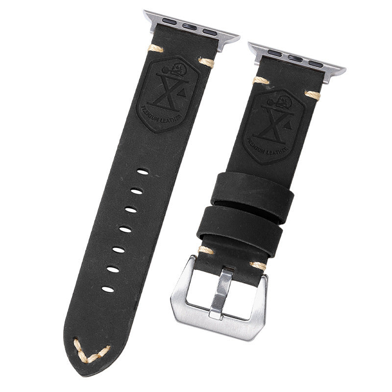 Stylish and edgy leather strap for standout style expression