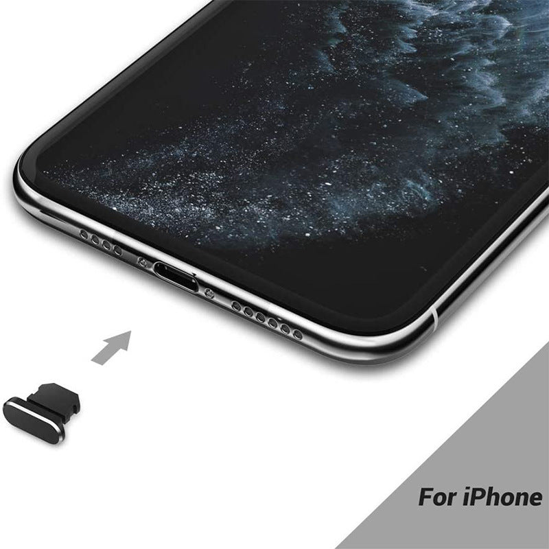 Low-profile dust plug that fits easily in pockets