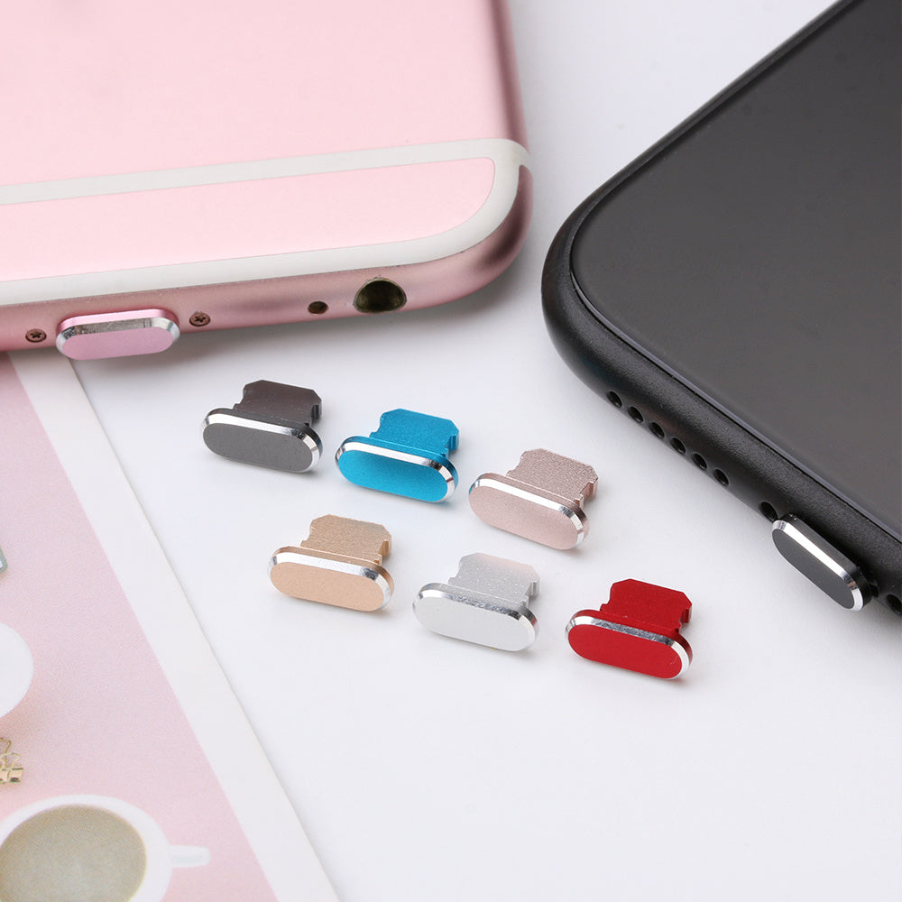 Slim and lightweight Lightning dust plug for Apple devices